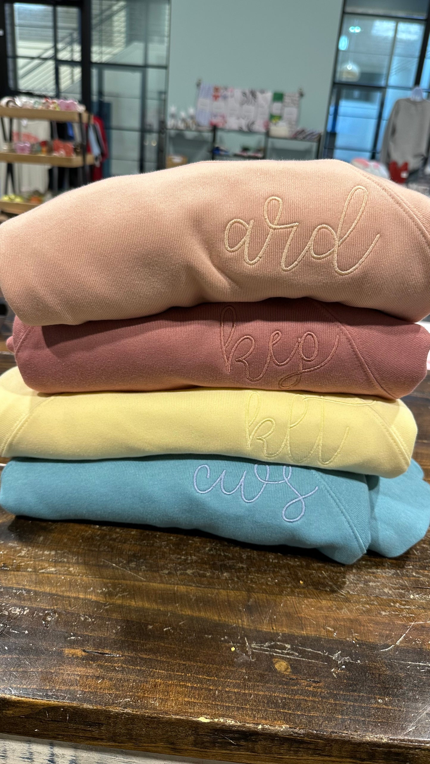 Monogram sweatshirt