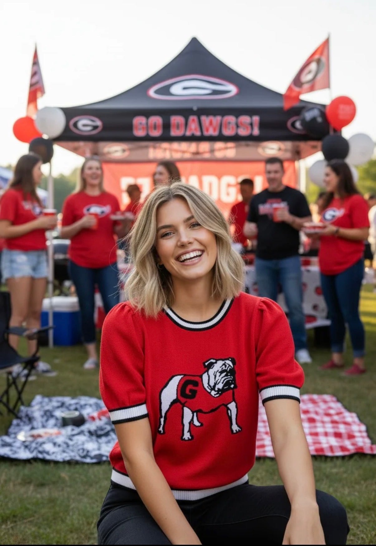 Georgia Standing Dog Sweater