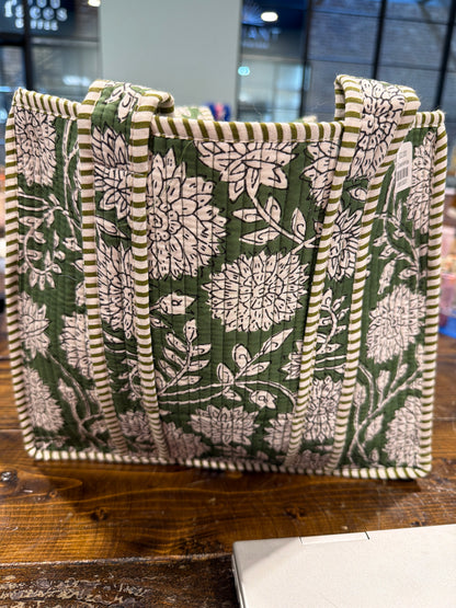 Mini Qulited Tote Bag