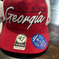 Georgia red cooling hat