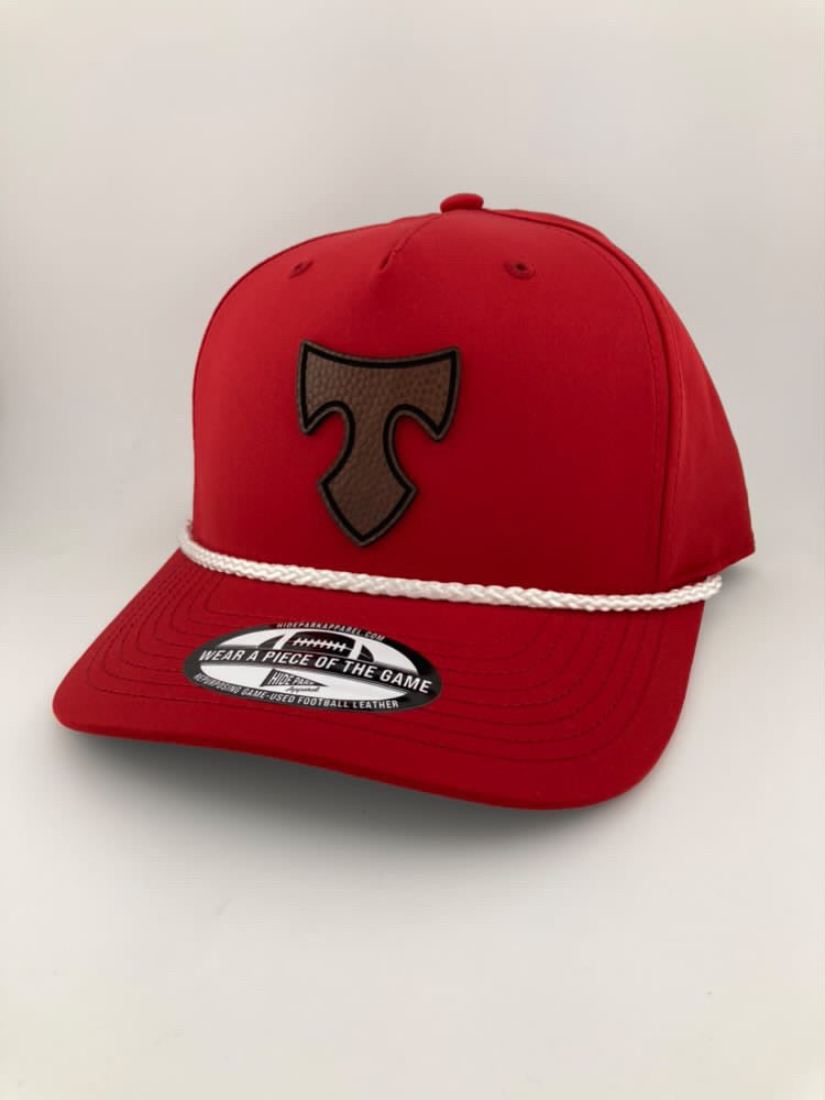 Titan leather patch hat