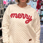 Christmas Candy Cane Stich Sweatshirt