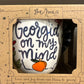 Georgia on my mind mug