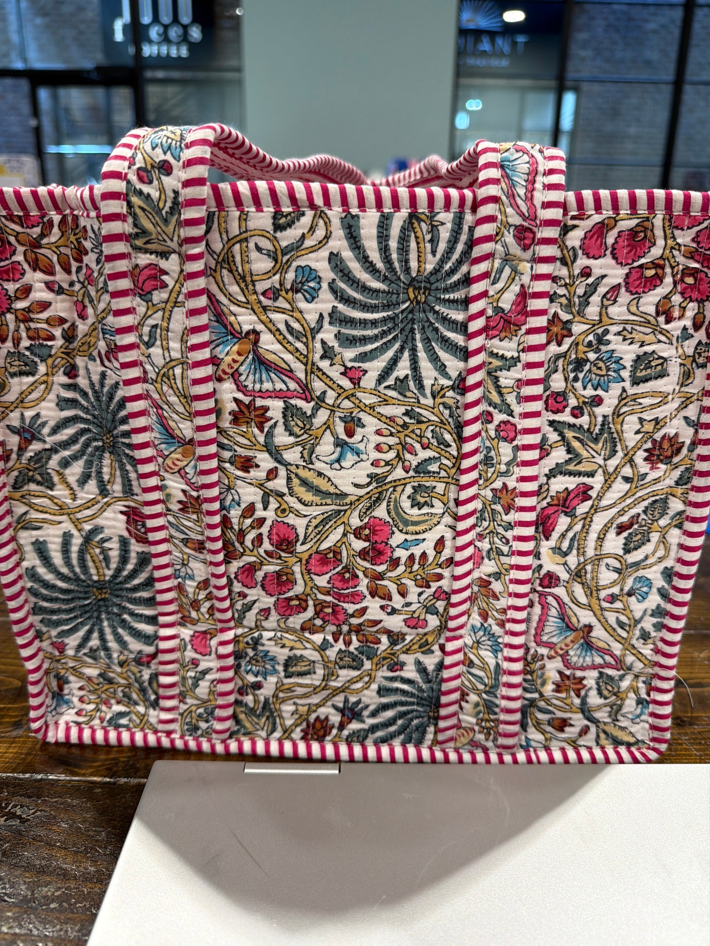 Mini Qulited Tote Bag
