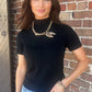 Leopard Chain Scarf Necklace