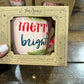 Merry & bright mug