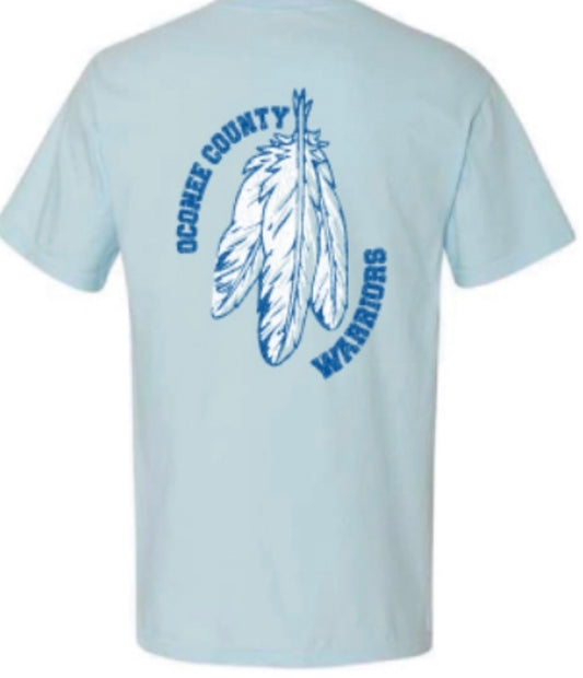 Oconee feather T-shirt