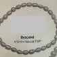 4/5 mm Natural Freshwater Pearl bracelet