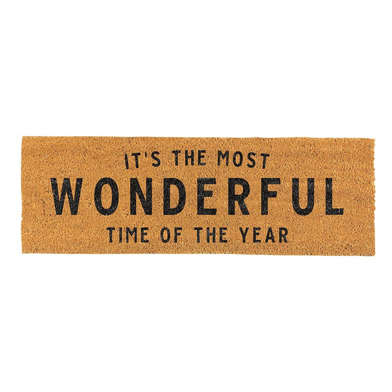 Wonderful Time Door Mat