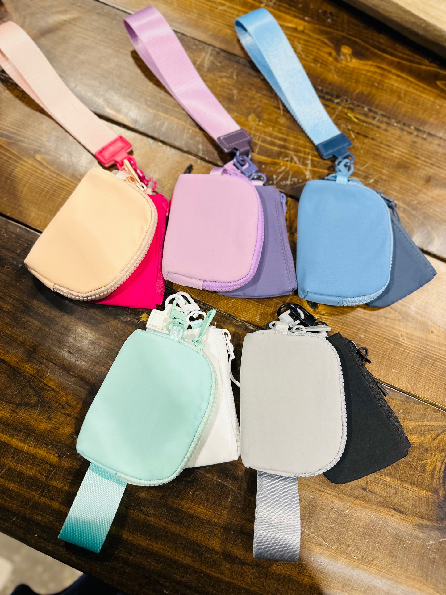 Dual Pouch Wristlet