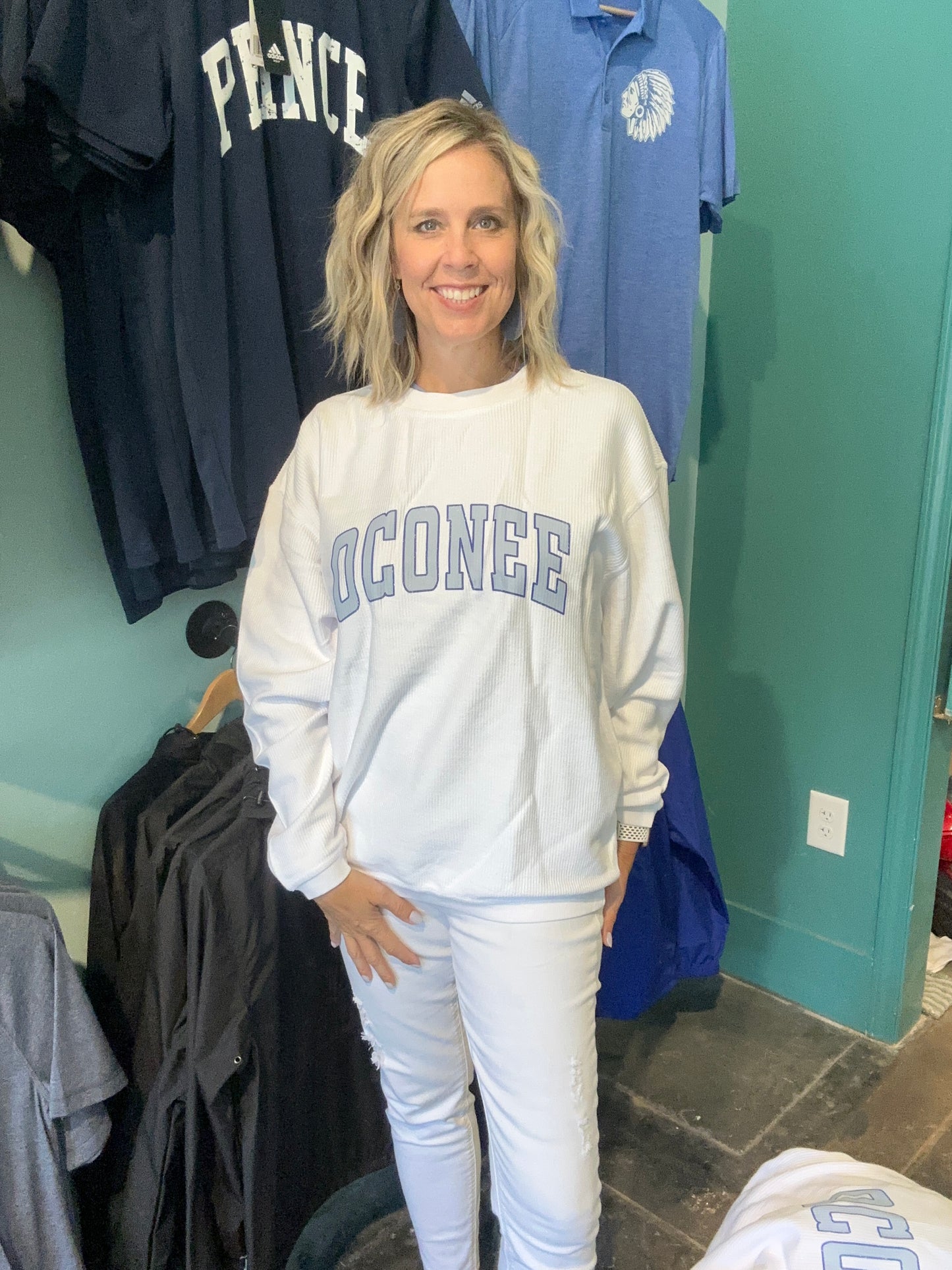 Oconee corded sweatshirt