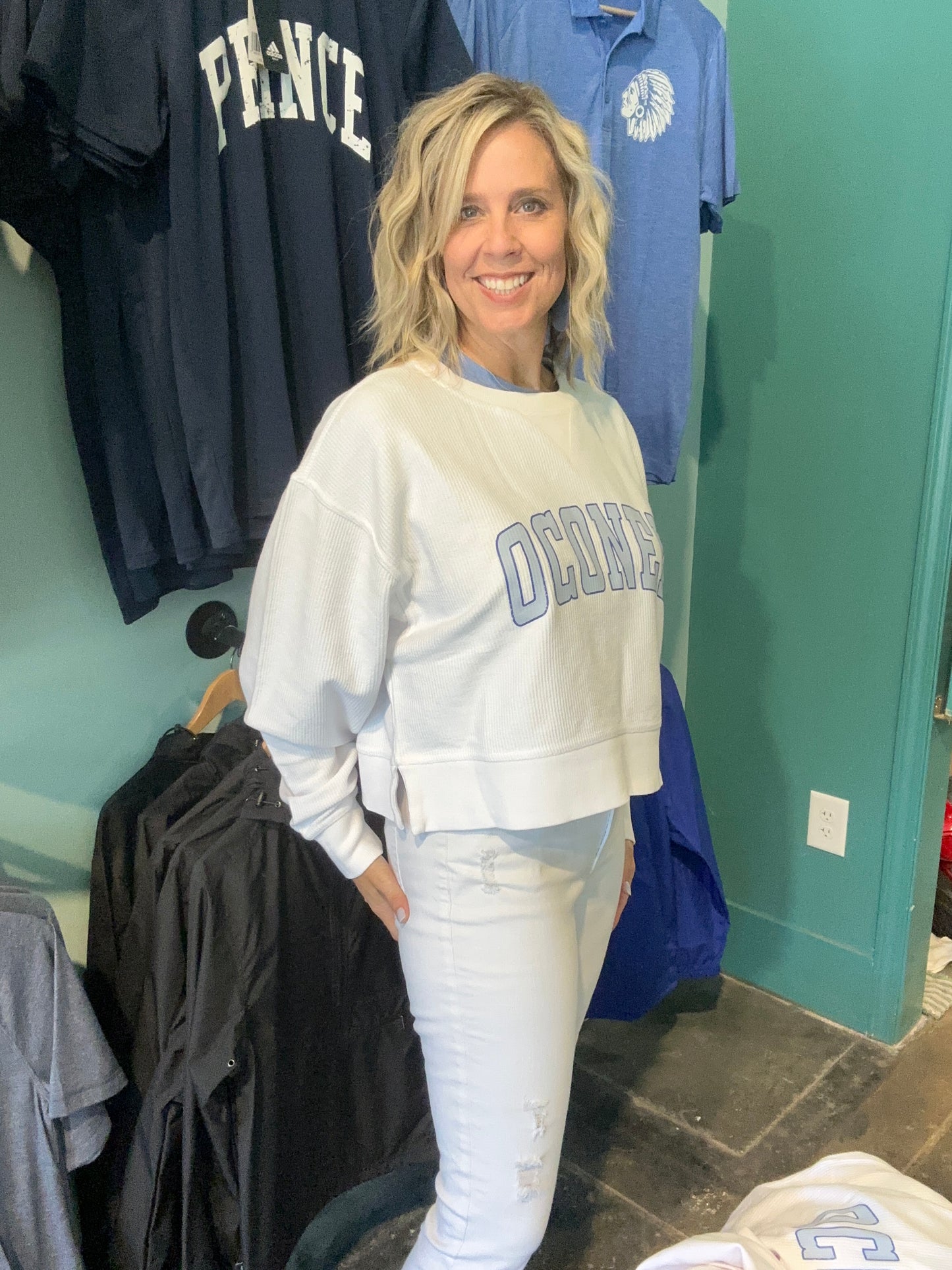 Oconee corded sweatshirt