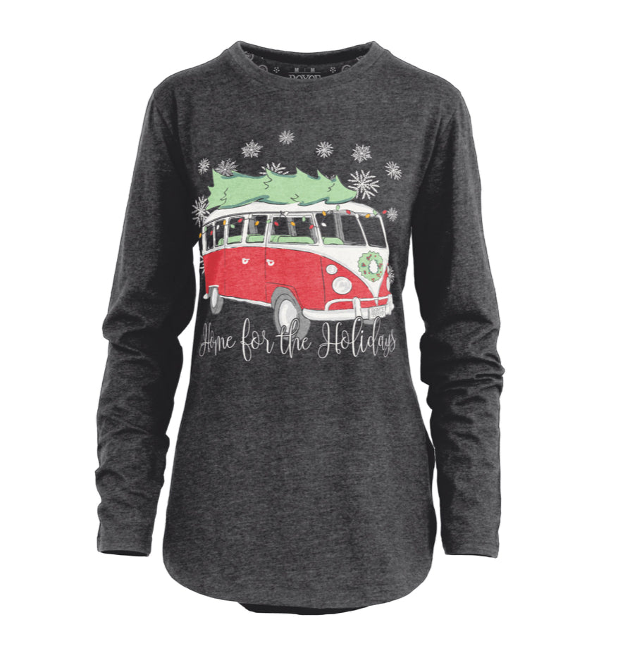 Christmas Holiday Bus longsleeve