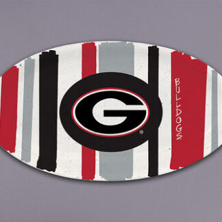 GA oval stripe dish