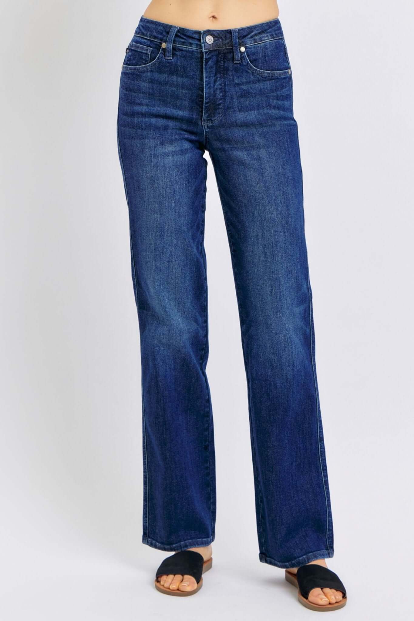 Judy Blue Janie Tummy Control Straight jeans
