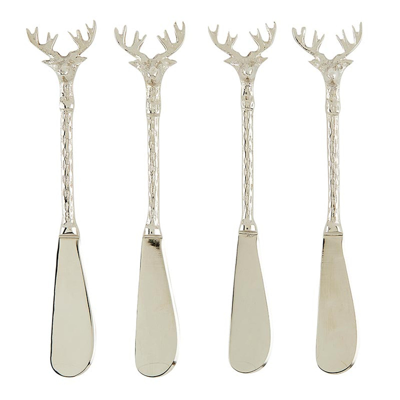 Silver Stag Spread- set of 4