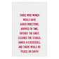 Three Wise Women Tea Towel