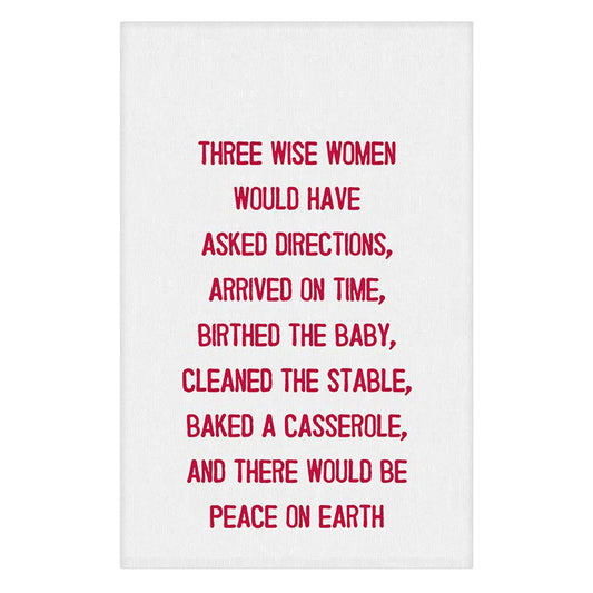 Three Wise Women Tea Towel