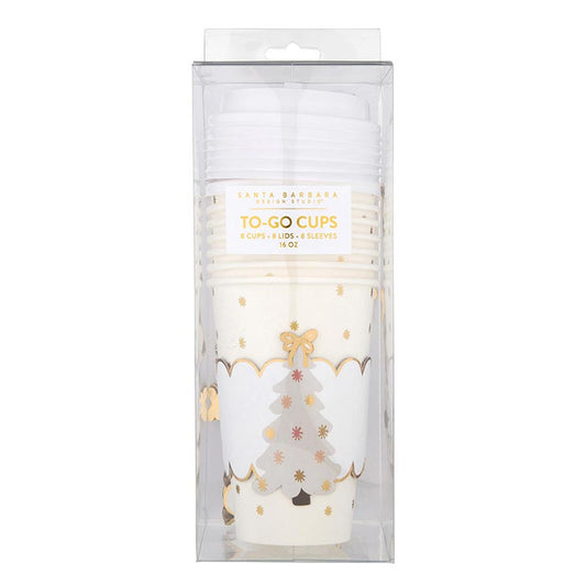 Paper To Go Cups Christmas