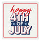 4th of July napkins