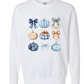 Coquette Pumpkin Crew Sweatshirt