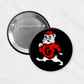 Georgia Game Day Button | Retro Dawg: 3.00”