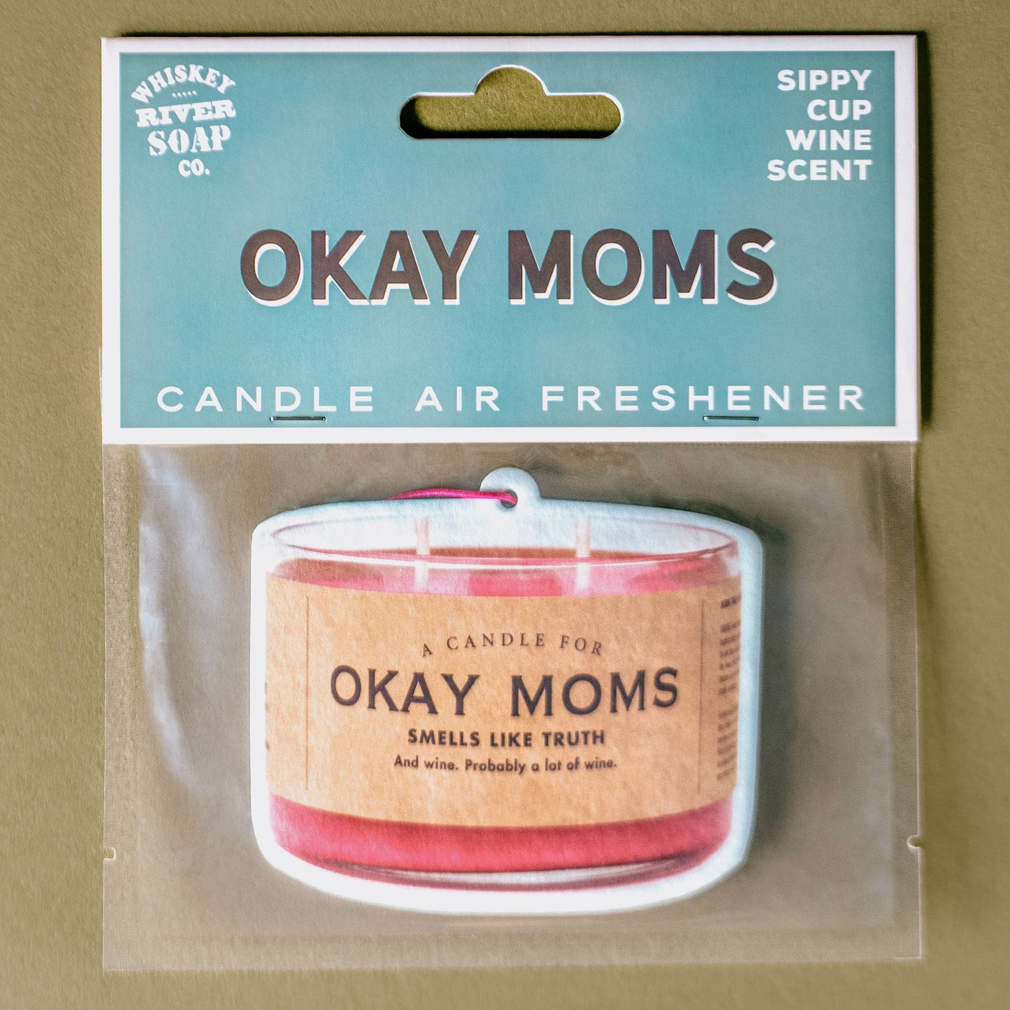 Okay Moms Air Freshener | Funny Car Air Freshener