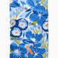 Geometry Monogram Floral Tea Towel letter C