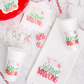 Merry Mahjong Christmas Styrofoam Cup | Set of 10, 20 oz