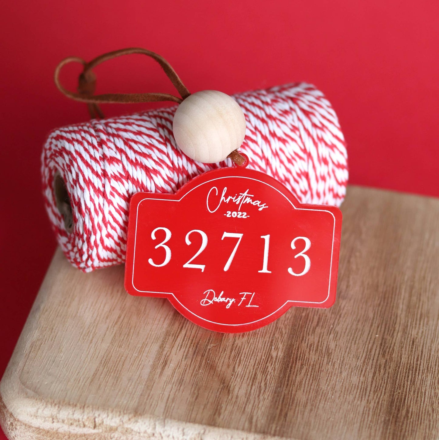 Zip Code Ornament