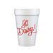 Game Day Cups: Go Dawgs Black