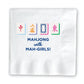 MAHJONG COCKTAIL NAPKINS