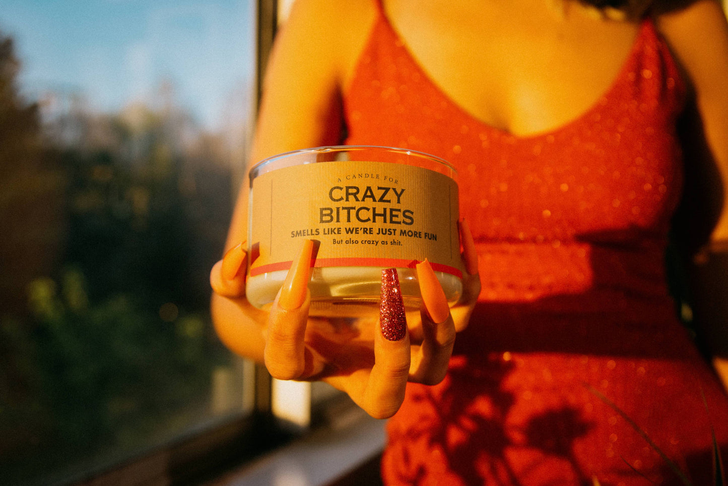 A Candle for Crazy Bitches | Funny Candle