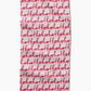 Ho Ho Holiday Red Bar Towel