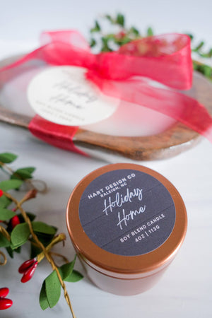 Holiday Home | Holiday Candle Collection: 4oz tin