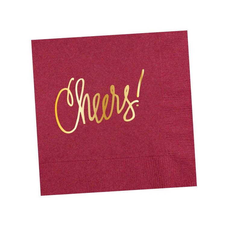 Cheers! | Napkins (18 colors): Navy Blue