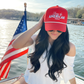Living the American Dream - Red Vintage Trucker Hat