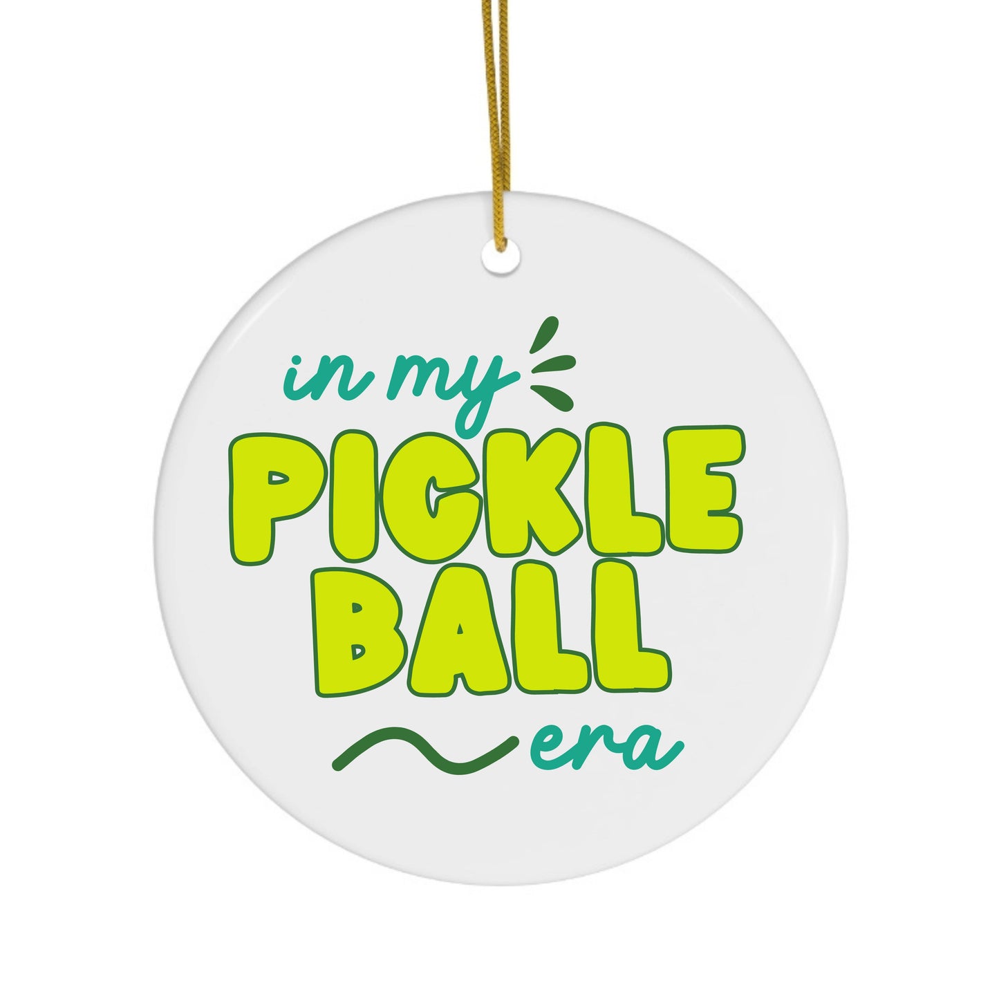 Pickleball Ornaments - Pickleball Gifts Holiday Ornaments