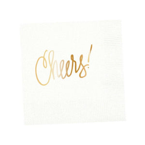 Cheers! | Napkins (18 colors): Navy Blue