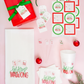 Merry Mahjong Christmas Cocktail Napkins | Set of 20