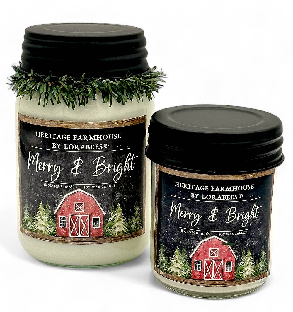 Merry & Bright Holiday Farmhouse Fragrance Collection: 8 oz. Cheese Mold (Brown)