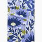 Geometry Monogram Floral Tea Towel letter C