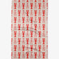 Lobster Stripe Tea Towel