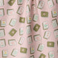 Flower Tiles Tea Towel - Mahjong