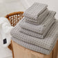 Stone Waffle Hand Towel