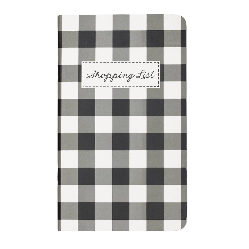 Black & White Market Notebook Trio