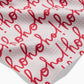 Ho Ho Holiday Red Bar Towel