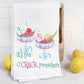 Mahjong It's Five O'Crack Somewhere Tea Towel