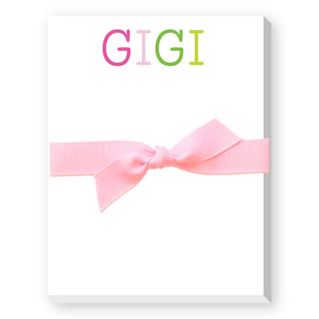 MINI MOTHER'S DAY NOTEPADS: GIGI