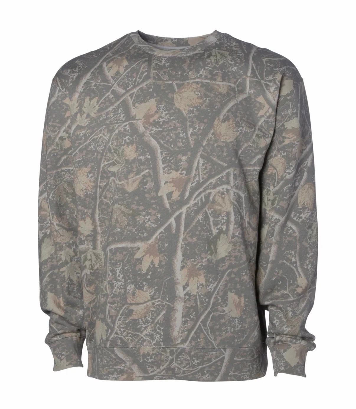 Oconee deadwood camo crew neck sweatshirt